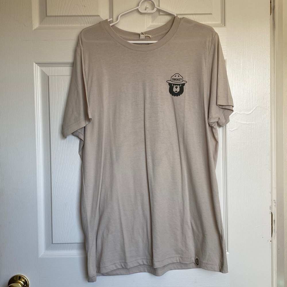 Smokey Bear The Landmark Project T-Shirt, Large